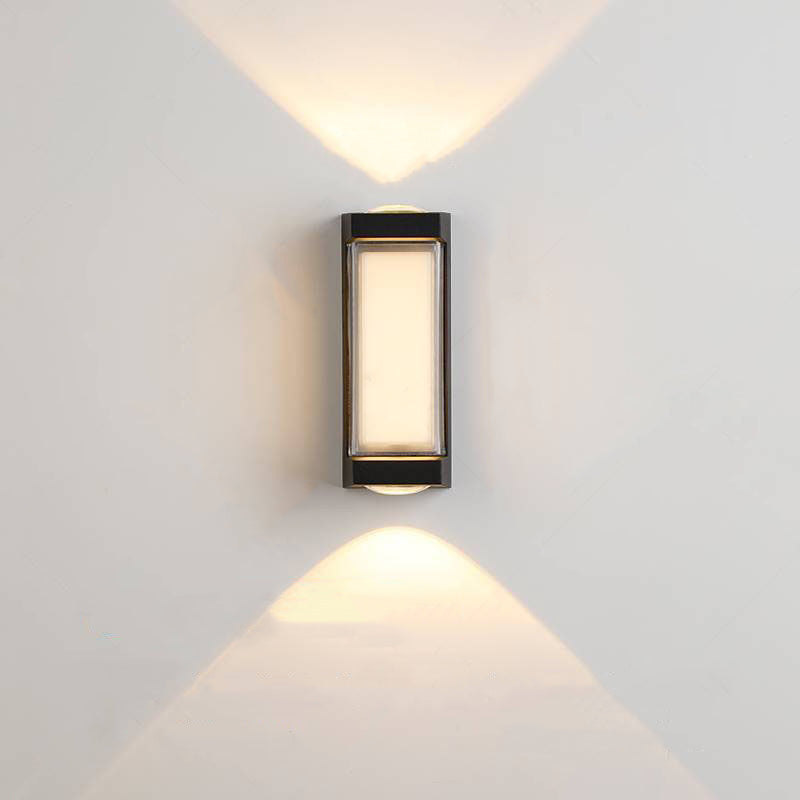 Simplicity Rectangular Cylinder LED Wall Sconce Lamp