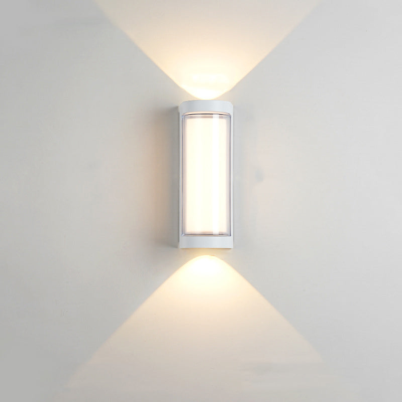 Simplicity Rectangular Cylinder LED Wall Sconce Lamp