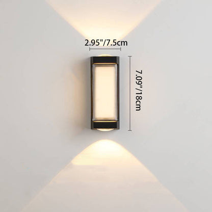 Simplicity Rectangular Cylinder LED Wall Sconce Lamp