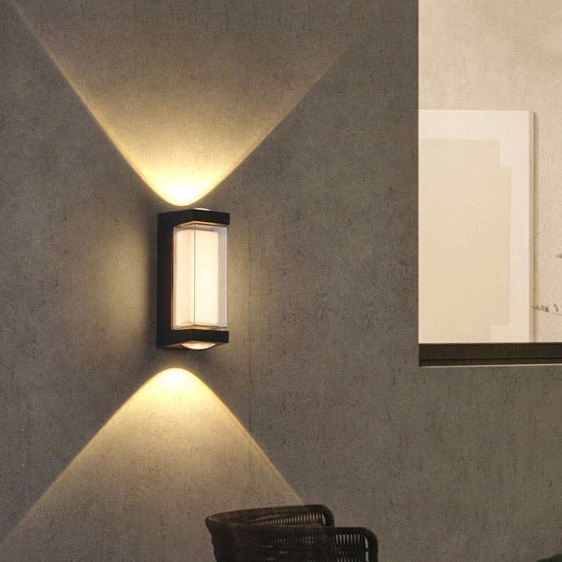 Simplicity Rectangular Cylinder LED Wall Sconce Lamp