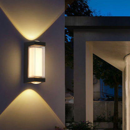 Simplicity Rectangular Cylinder LED Wall Sconce Lamp