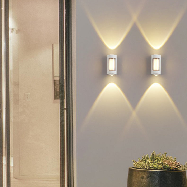 Simplicity Rectangular Cylinder LED Wall Sconce Lamp