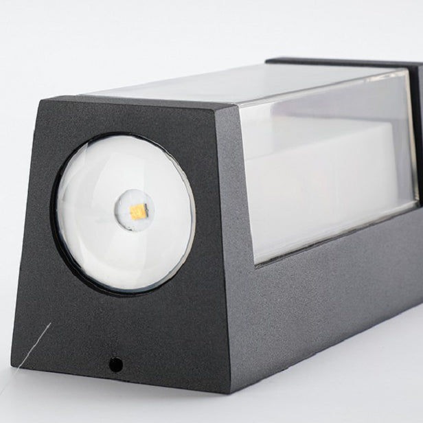 Simplicity Rectangular Cylinder LED Wall Sconce Lamp