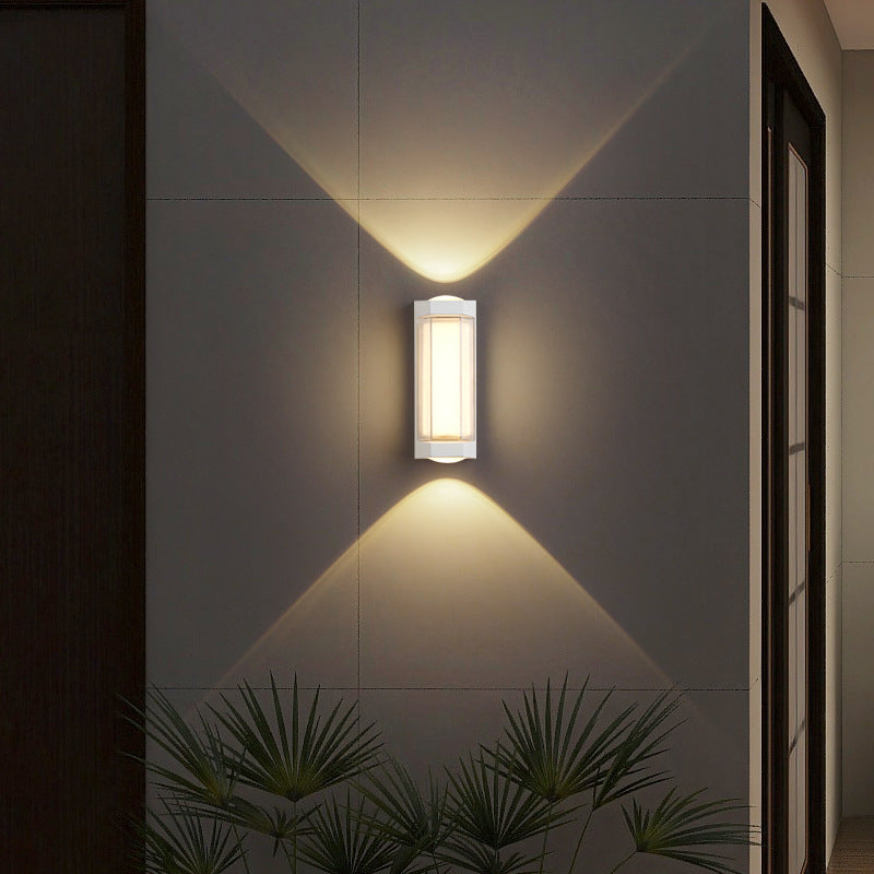 Simplicity Rectangular Cylinder LED Wall Sconce Lamp