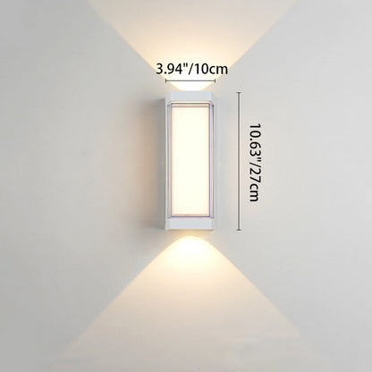 Simplicity Rectangular Cylinder LED Wall Sconce Lamp