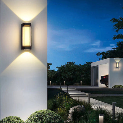 Simplicity Rectangular Cylinder LED Wall Sconce Lamp