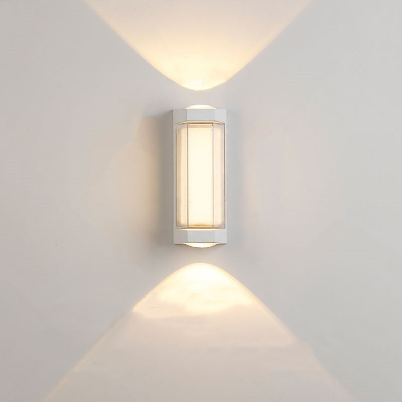 Simplicity Rectangular Cylinder LED Wall Sconce Lamp