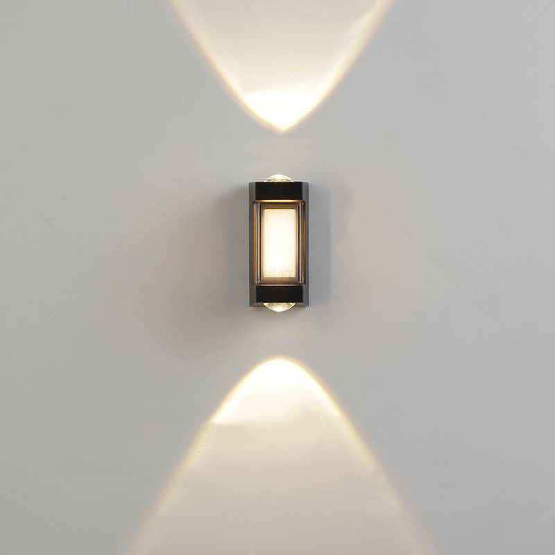 Simplicity Rectangular Cylinder LED Wall Sconce Lamp