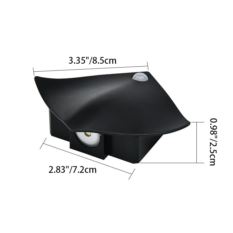 Simplicity Sensor ABS Magnetic Rhombic LED Wall Sconce Lamp
