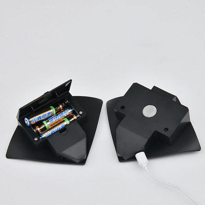 Simplicity Sensor ABS Magnetic Rhombic LED Wall Sconce Lamp