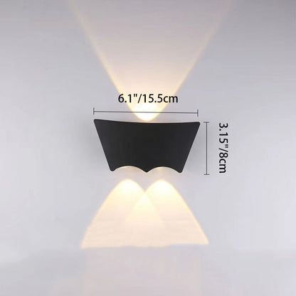 Simplicity Aluminum Letter Geometrical LED Wall Sconce Lamp