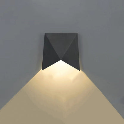 Simplicity Aluminum Letter Geometrical LED Wall Sconce Lamp