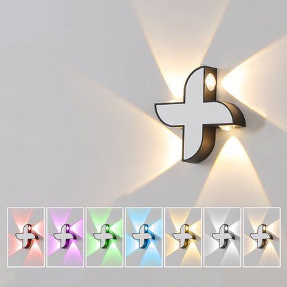 Simplicity Aluminum Letter Geometrical LED Wall Sconce Lamp
