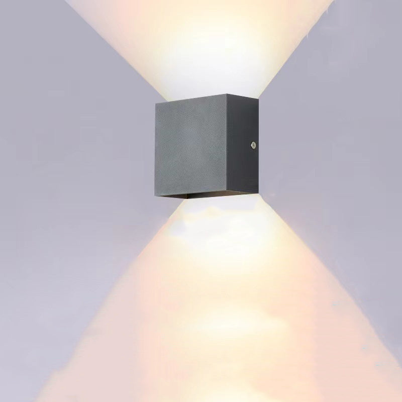 Simplicity Aluminum Letter Geometrical LED Wall Sconce Lamp