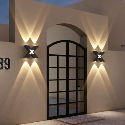 Simplicity Aluminum Letter Geometrical LED Wall Sconce Lamp