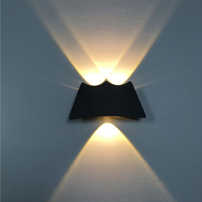 Simplicity Aluminum Letter Geometrical LED Wall Sconce Lamp
