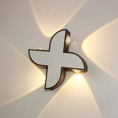 Simplicity Aluminum Letter Geometrical LED Wall Sconce Lamp