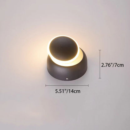 Simplicity Aluminum Letter Geometrical LED Wall Sconce Lamp
