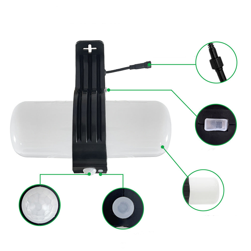 Simplicity PC Oval Human Body Sensor LED Wall Sconce Lamp