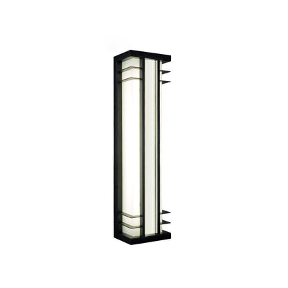 Chinese Rectangular Motion Sensor LED Wall Sconce Lamp