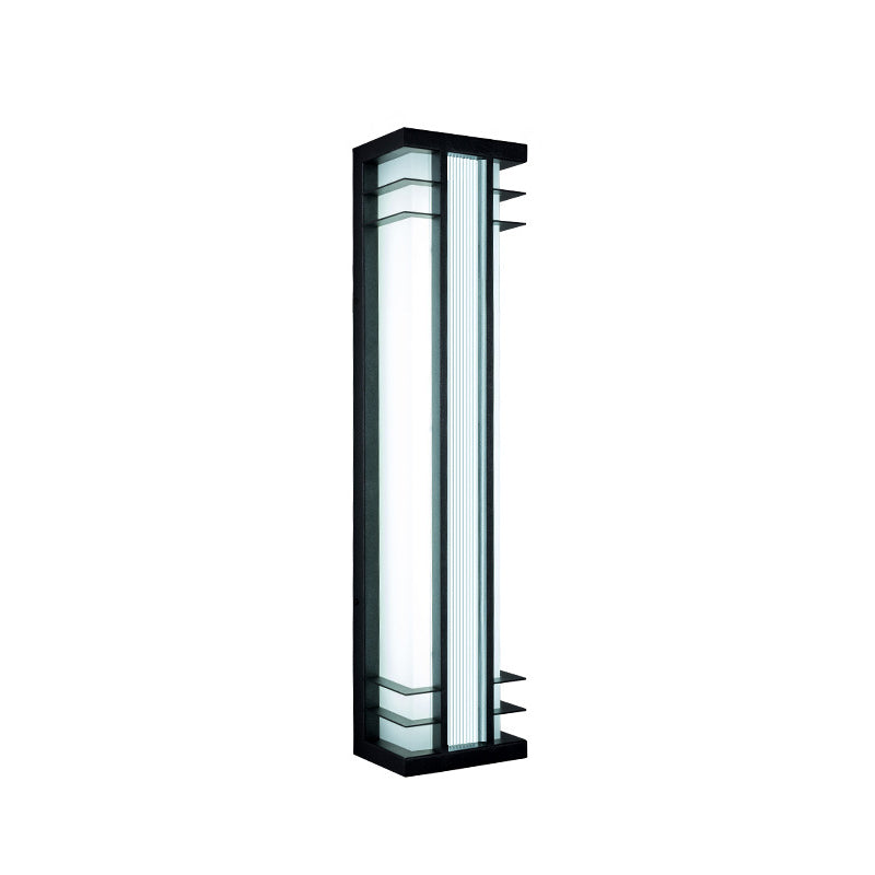 Chinese Rectangular Motion Sensor LED Wall Sconce Lamp