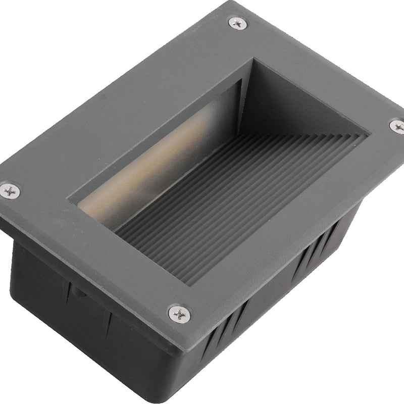 Waterproof Striped LED Recessed Wall Sconce Lamp