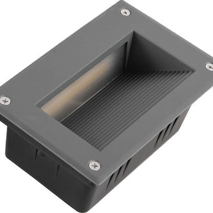 Waterproof Striped LED Recessed Wall Sconce Lamp