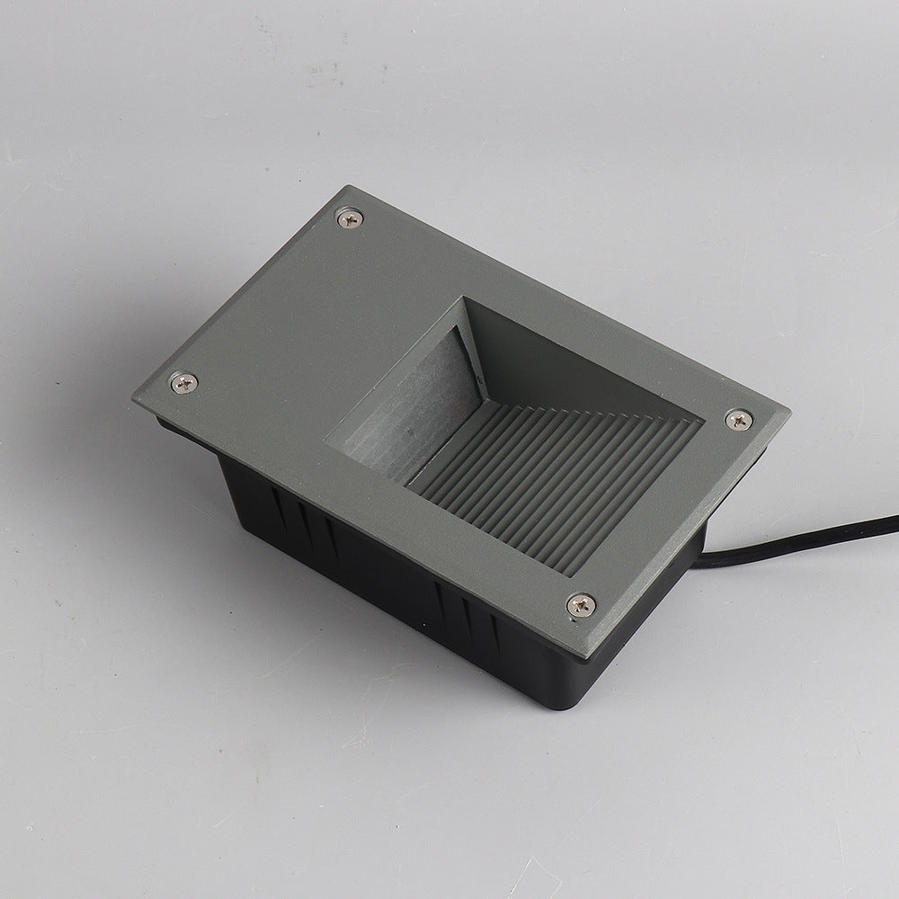 Waterproof Striped LED Recessed Wall Sconce Lamp