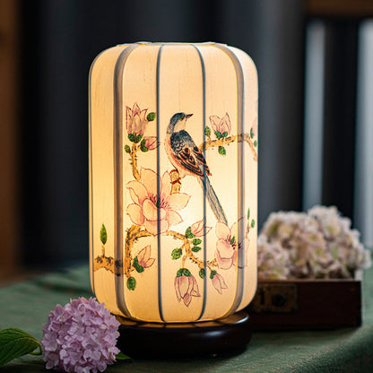 Traditional Chinese Bird Table Lamp
