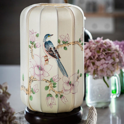 Traditional Chinese Bird Table Lamp