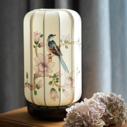 Traditional Chinese Bird Table Lamp