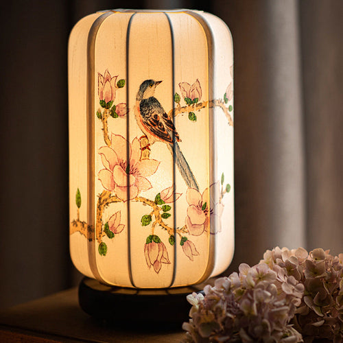 Traditional Chinese Bird Table Lamp