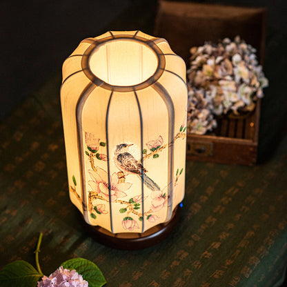 Traditional Chinese Bird Table Lamp