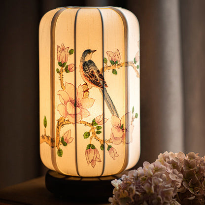 Traditional Chinese Bird Table Lamp