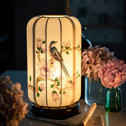 Traditional Chinese Bird Table Lamp