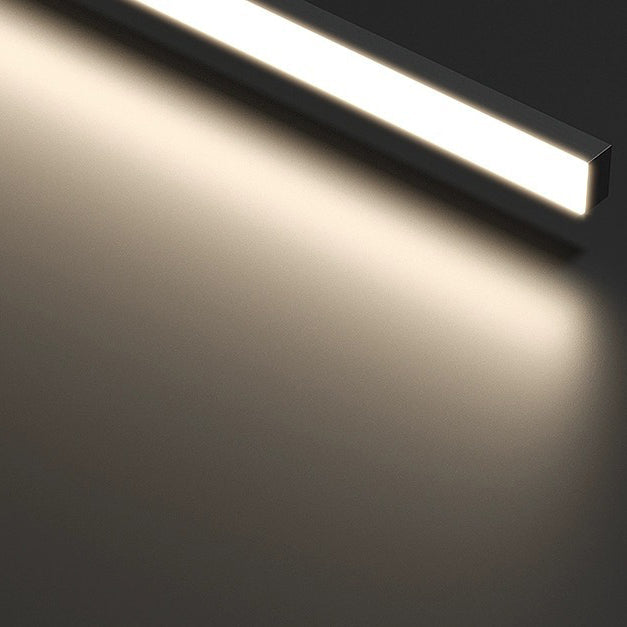 Aluminum Silica Linear Strip LED Wall Sconce Lamp