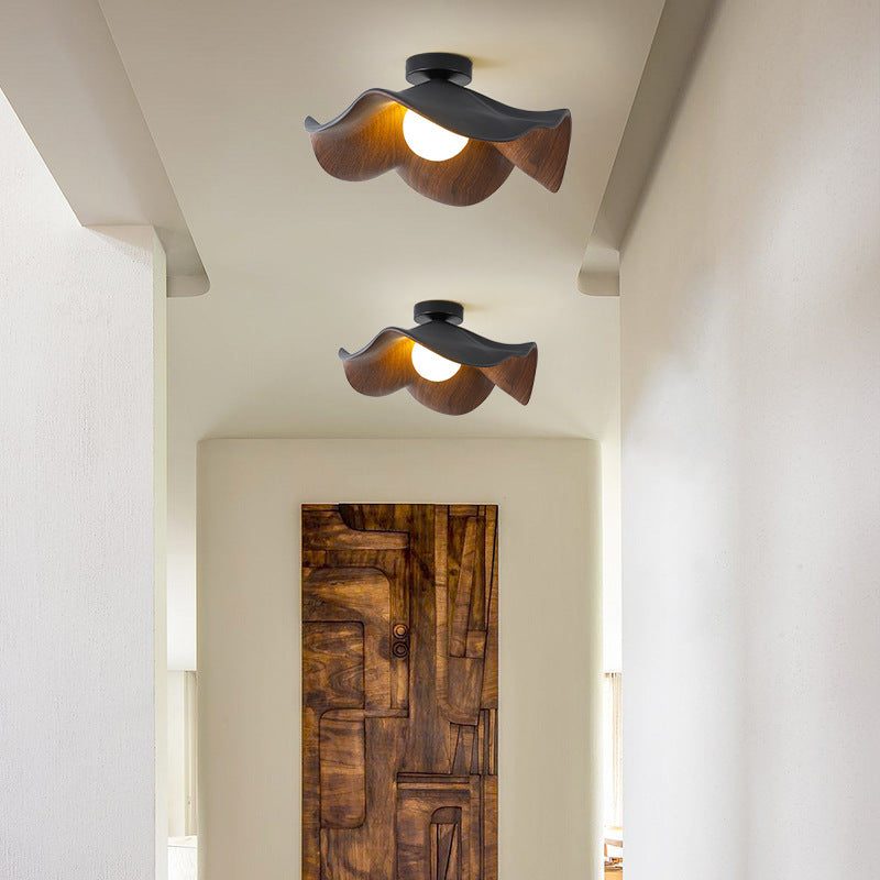 Contemporary Lotus Ceiling Light