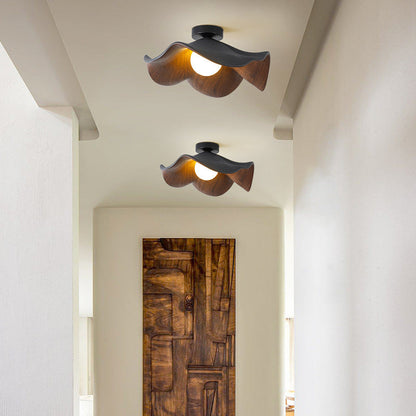Contemporary Lotus Ceiling Light