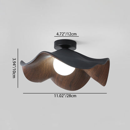 Contemporary Lotus Ceiling Light