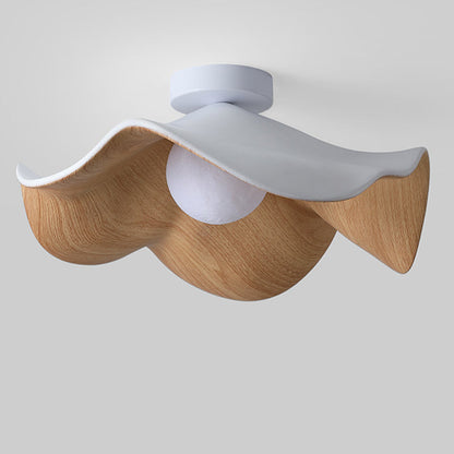 Contemporary Lotus Ceiling Light