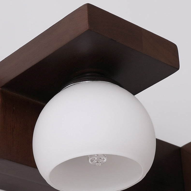 Rubber Rectangular 2/3 Light Wall Sconce Lamp Vanity Light