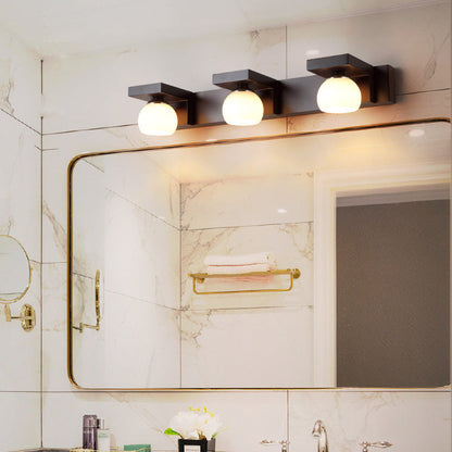 Rubber Rectangular 2/3 Light Wall Sconce Lamp Vanity Light