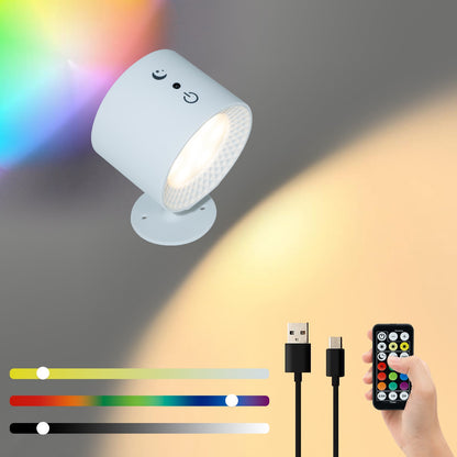Simplicity ABS Round LED Wall Sconce Lamp Night Light