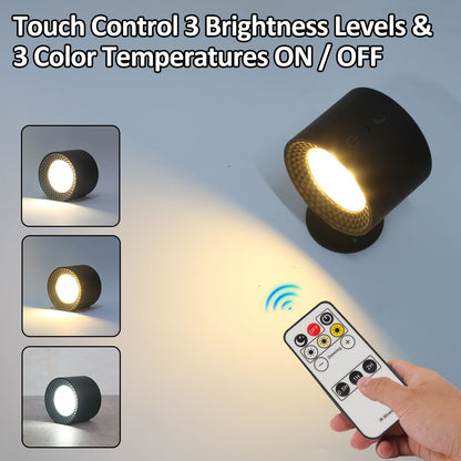 Simplicity ABS Round LED Wall Sconce Lamp Night Light