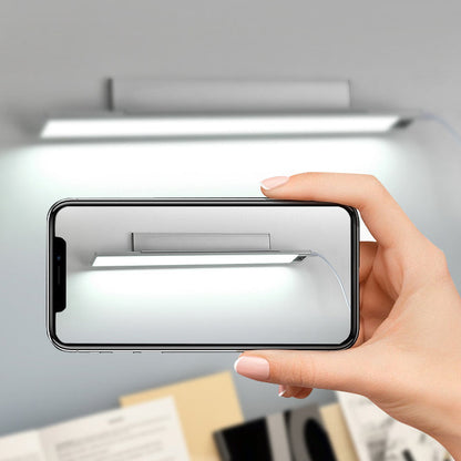 Rechargeable Swipe Sensor Rectangular LED Wall Sconce Lamp