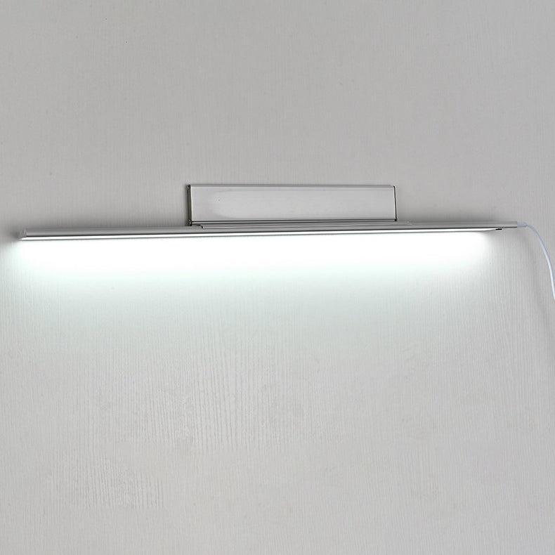Rechargeable Swipe Sensor Rectangular LED Wall Sconce Lamp