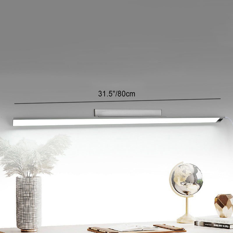 Rechargeable Swipe Sensor Rectangular LED Wall Sconce Lamp
