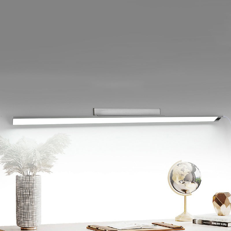 Rechargeable Swipe Sensor Rectangular LED Wall Sconce Lamp