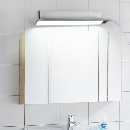 Rechargeable Swipe Sensor Rectangular LED Wall Sconce Lamp