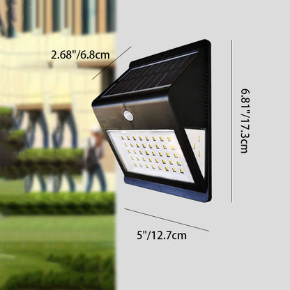 Simplicity Human Sensor LED Wall Sconce Lamp Outdoor Light